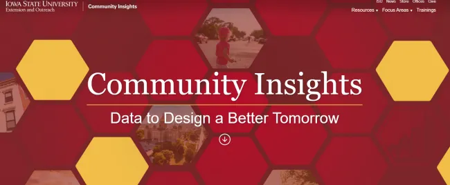 Community Insights Portal Page