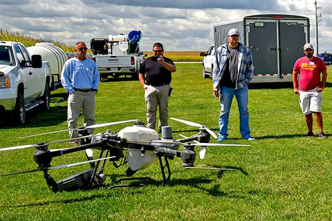Spray drone workshop