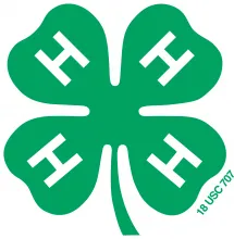 4-H clover emblem